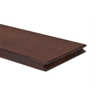 Bambus TerrassePlank, Espresso, Slutbræt 137mm - FSC®