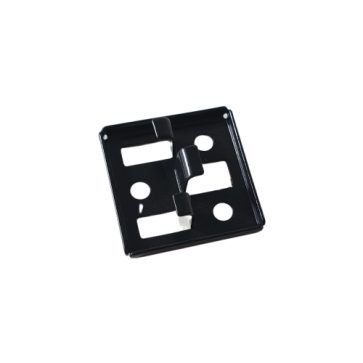 Montageclips, rustfri m/skrue ks. á 100 sæt