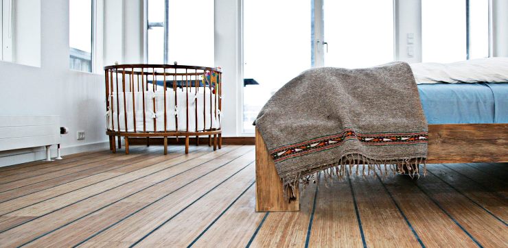 Bambus SkibsPlank™  Carboniseret ubehandlet