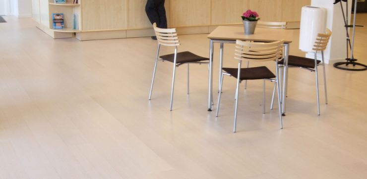 Bambus LamelPlank™ Klik Natur hvid matlak