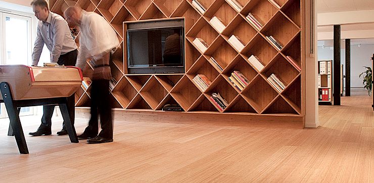 Bambus LamelPlank™ Klik Carboniseret olie