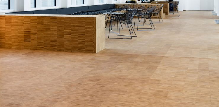 Bambus Højkantsparket™ Carboniseret 15mm