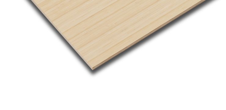 BambusPlade Natur vertikal 20x2440x1220mm