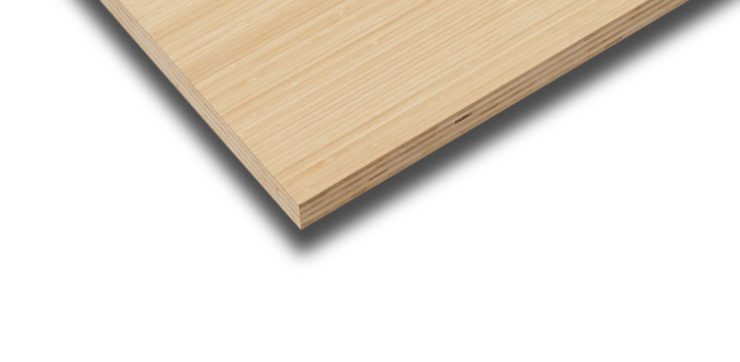 Bambusplade Natur Vertikal 40x3600x630mm