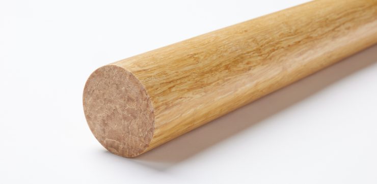 Bambus Rundstok Ekstrem Natur, Matlak Ø56mm