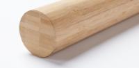 Bambu Rundstav Karboniseret, Obehandlad Ø56mm-2
