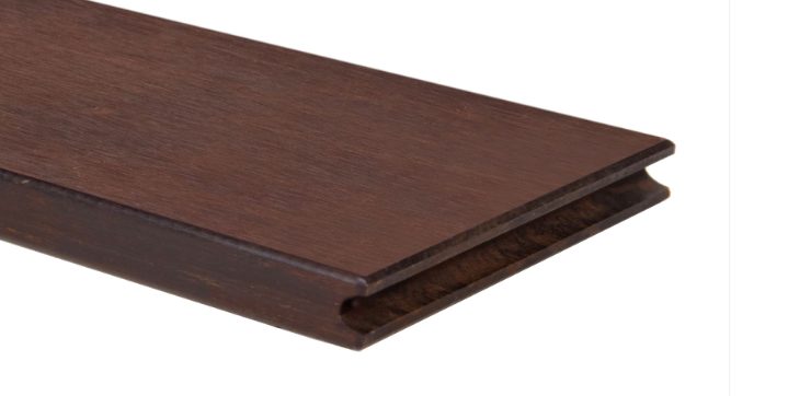 Bambus TerrassePlank, Espresso, Slutbræt 137mm - FSC®
