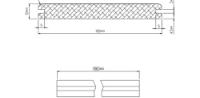 Bambus FacadePlank Pro™, Cognac 12mm - FSC®-2