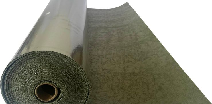 H&W Proff underlag 3 mm m/alu dampspærre 5,5 m2