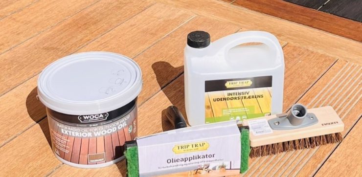 Vedligeholdelses pakke terrasse 0-25m2